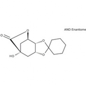 (-)-4,5-O-Cyclohexylidenequinic acid lactone for synthesis. CAS 35949-53-2, molar mass 254.28 g/mol.